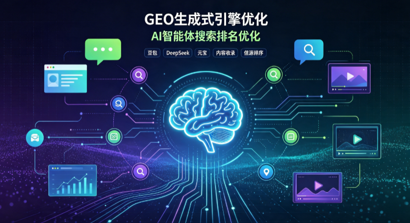 郸城县GEO 浪潮来袭：生成式引擎优化崛起，创作者争抢豆包、DeepSeek、元宝智能体流量入口